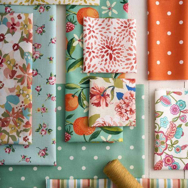 Tutti Fruity Spice Fabric by Clarke & Clarke