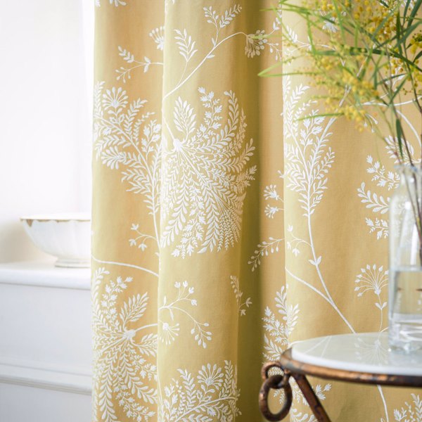 Mapperton Slate Fabric by Sanderson