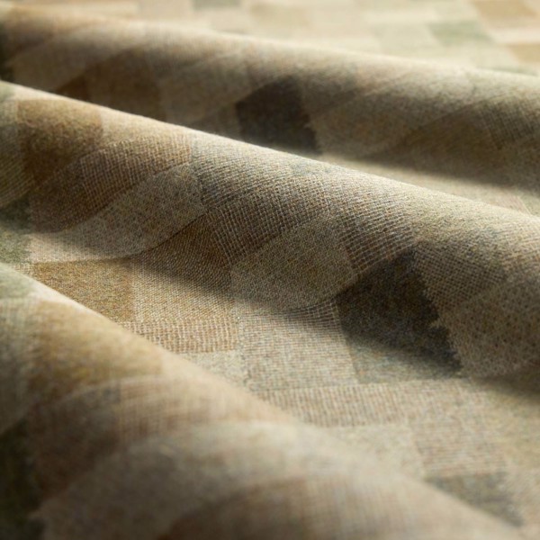 Tavistone Wool Olivine Fabric by Sanderson
