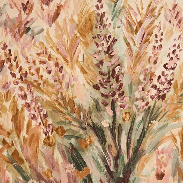 Wildbloom Mineral/blush Wallpaper by Clarke & Clarke