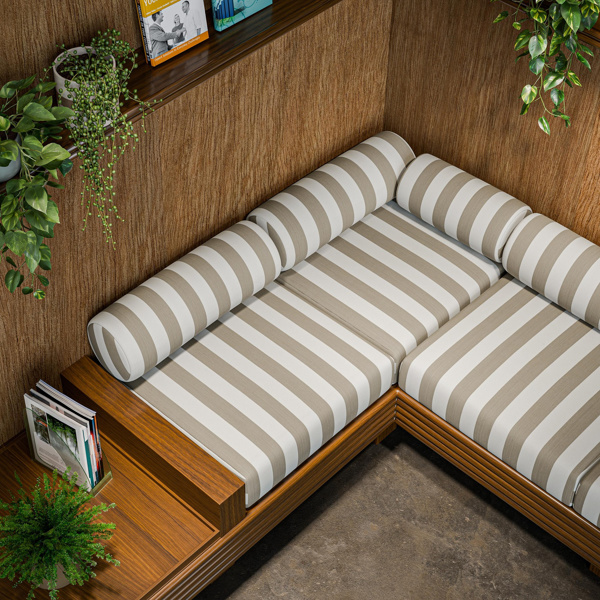 Portland Pebble Fabric by Clarke & Clarke