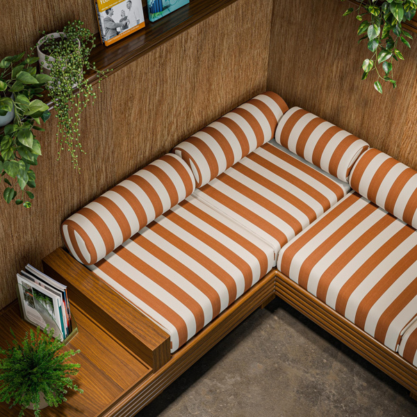 Portland Spice Fabric by Clarke & Clarke
