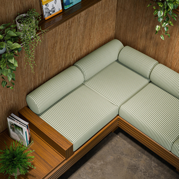 Robinia Herb Fabric by Clarke & Clarke