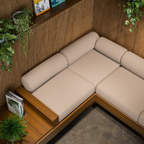 Robinia Spice Fabric by Clarke & Clarke