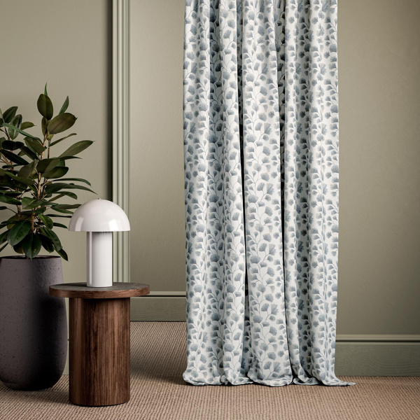 Biloba Mineral Fabric by Clarke & Clarke