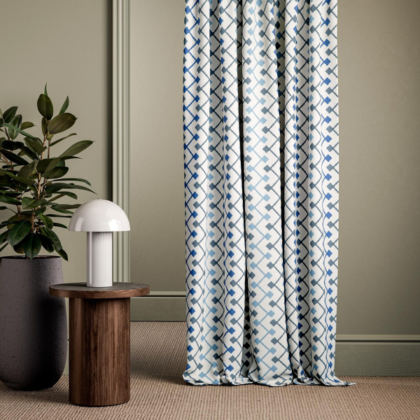 Hemlock Midnight Fabric by Clarke & Clarke