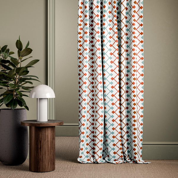 Hemlock Rust Fabric by Clarke & Clarke