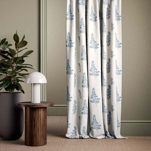Herbarium Sky Fabric by Clarke & Clarke
