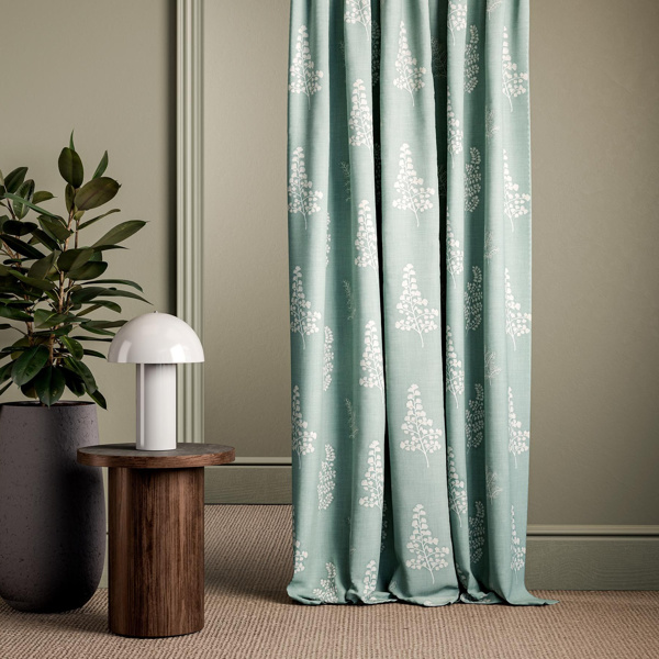 Herbarium Seafoam Fabric by Clarke & Clarke