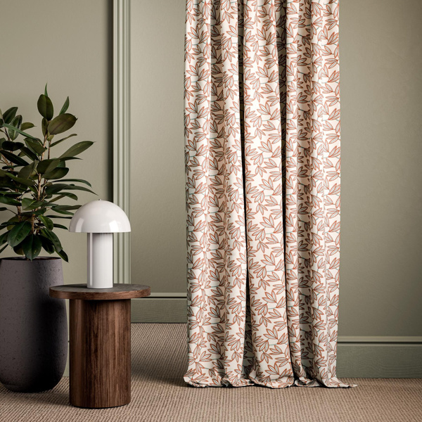 Kalmia Spice Fabric by Clarke & Clarke