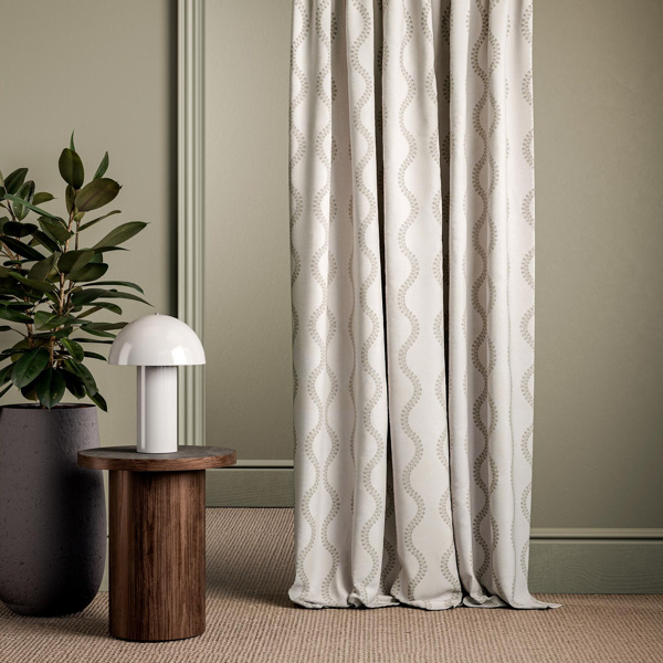 Woburn II Pearl Fabric by Clarke & Clarke