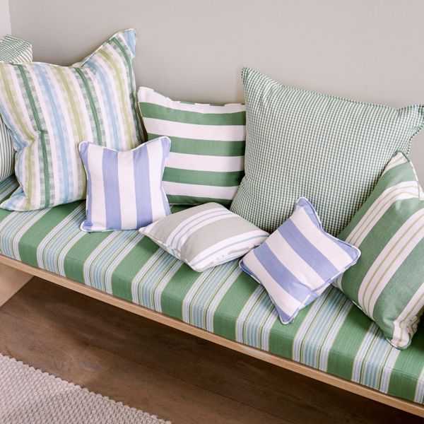 Marylebone Herby/Sky Fabric by Clarke & Clarke