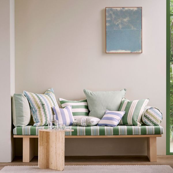 Foxdale Herb/Lime Fabric by Clarke & Clarke