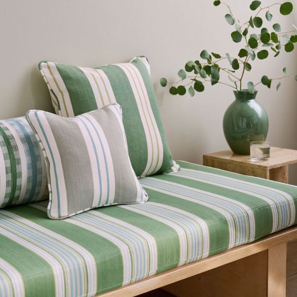 Foxdale Eau De Nil/Sky Fabric by Clarke & Clarke
