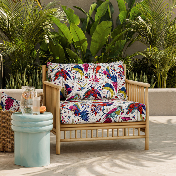 Audubon Indoor Outdoor Multi Fabric by Clarke & Clarke
