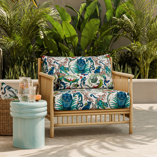 Bosque Dreams Indoor Outdoor Multi Fabric by Clarke & Clarke