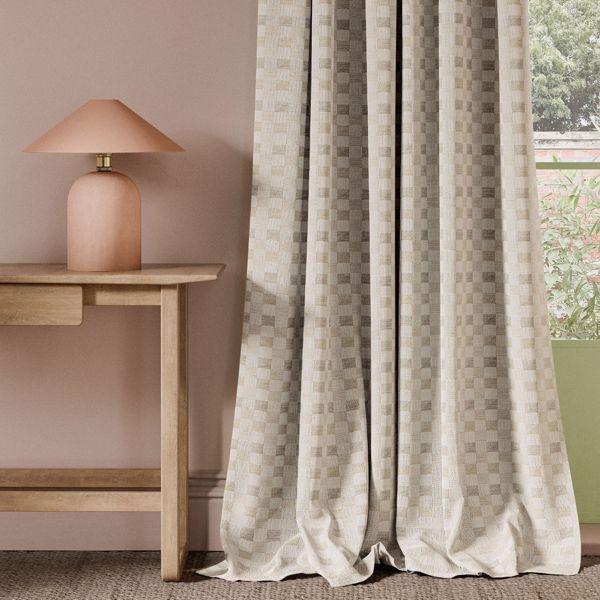 Cubus Linen Fabric by Clarke & Clarke