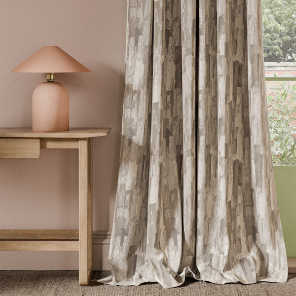 Cityscape Print Linen Fabric by Clarke & Clarke