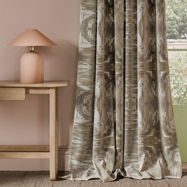 Kalia Natural Fabric by Clarke & Clarke