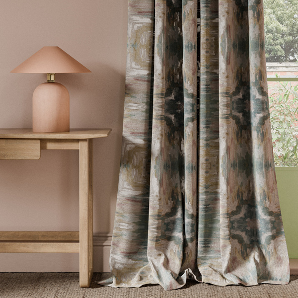 Kalia Mineral/blush Fabric by Clarke & Clarke