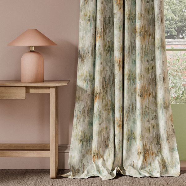 Trueno Print Mineral Fabric by Clarke & Clarke