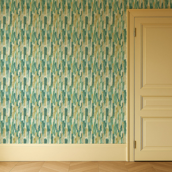 Cityscape Glade Wallpaper by Clarke & Clarke