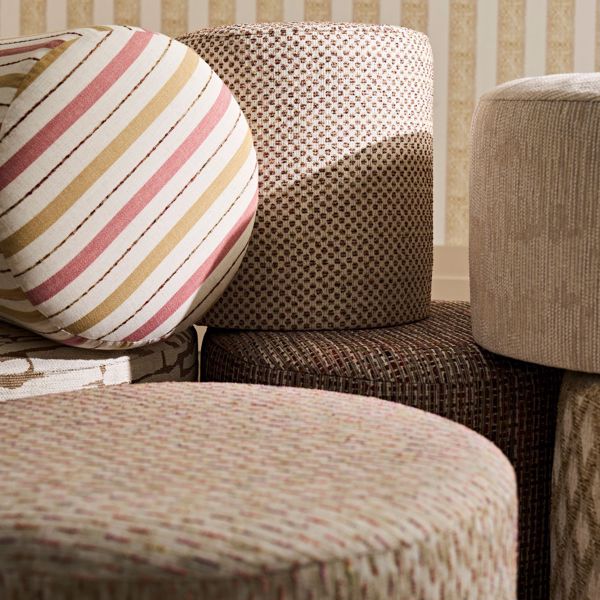 Camino Camel/Spice Fabric by Clarke & Clarke