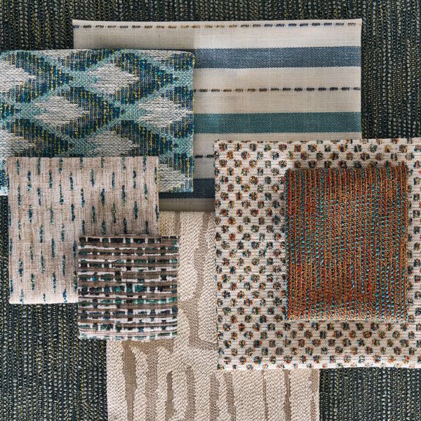 Torre Peacock Fabric by Clarke & Clarke