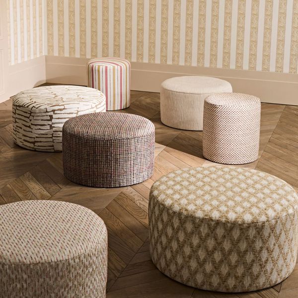 Muro Camel Fabric by Clarke & Clarke