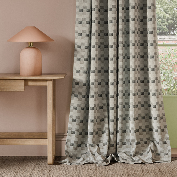 Cubus Dove Fabric by Clarke & Clarke