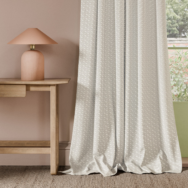 Necto Ivory Fabric by Clarke & Clarke