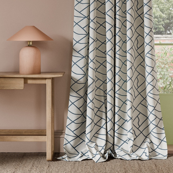 Scipio Ink Fabric by Clarke & Clarke