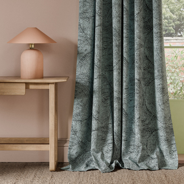 Silvan Weave Ink Fabric by Clarke & Clarke