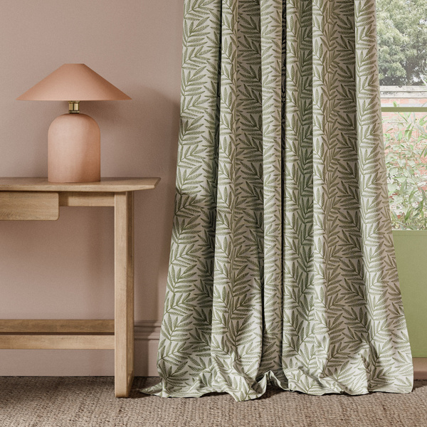 Virgata Fern Fabric by Clarke & Clarke