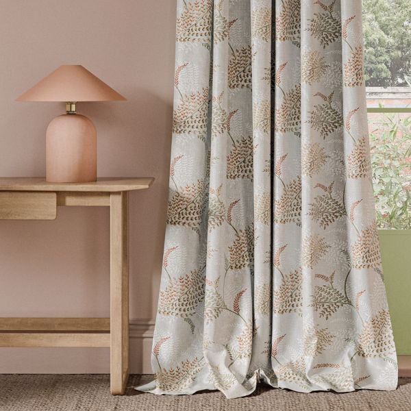 Irio Cinnamon Fabric by Clarke & Clarke