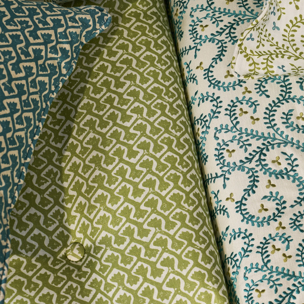 Kalpa Apple Fabric by Clarke & Clarke