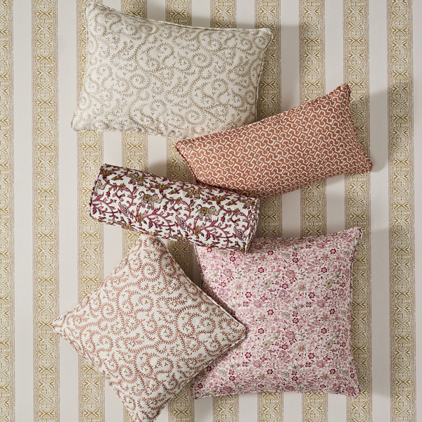 Gamthi Blush Fabric by Clarke & Clarke