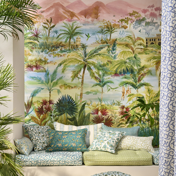 Kalpa Apple Fabric by Clarke & Clarke