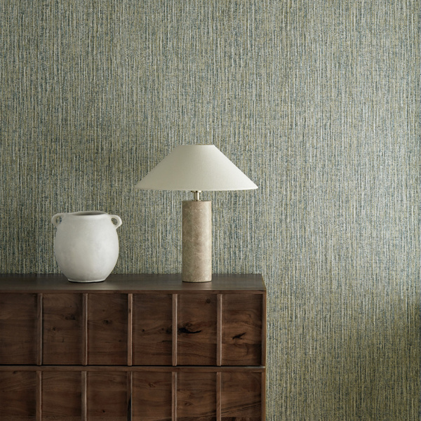 Zela Titanium Wallpaper by Harlequin