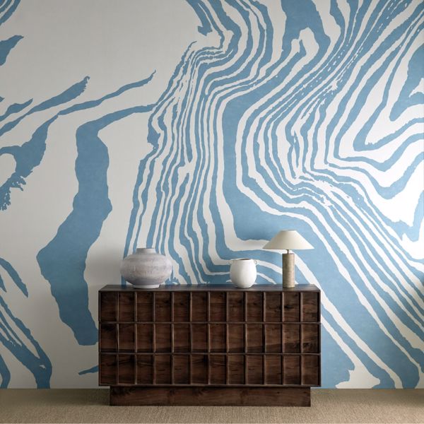 Marble Atlantic Wallpaper by Harlequin