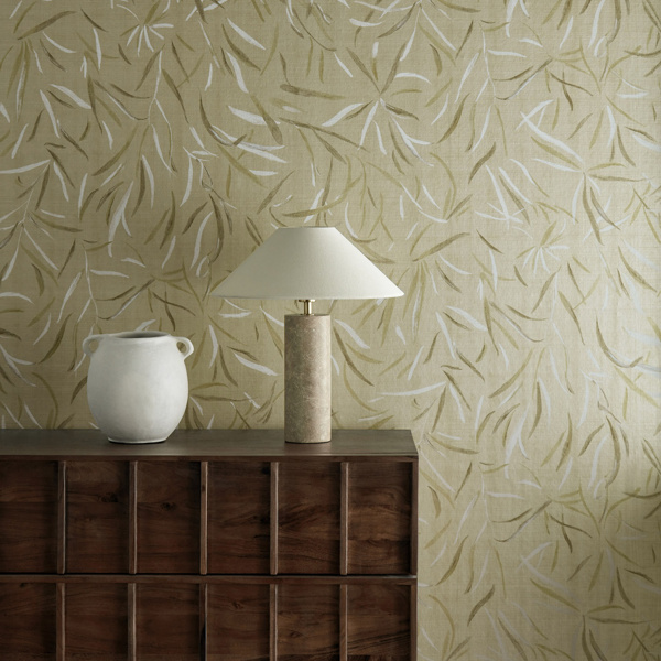 Moji Gold/Honey Wallpaper by Harlequin