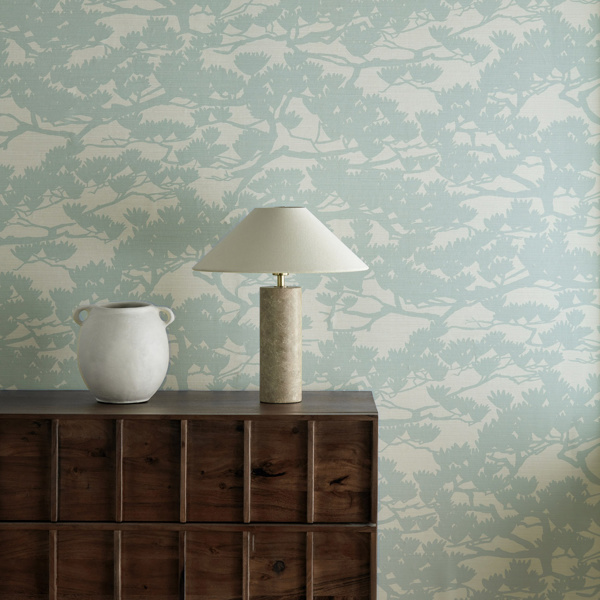 Kengai Pearl/Parchment Wallpaper by Harlequin
