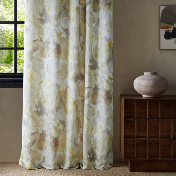 Foresta Diffused Light/Pebble/Sand Fabric by Harlequin
