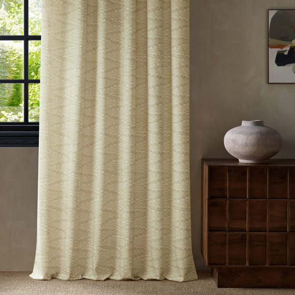 Blenets Check Limestone Fabric by Harlequin