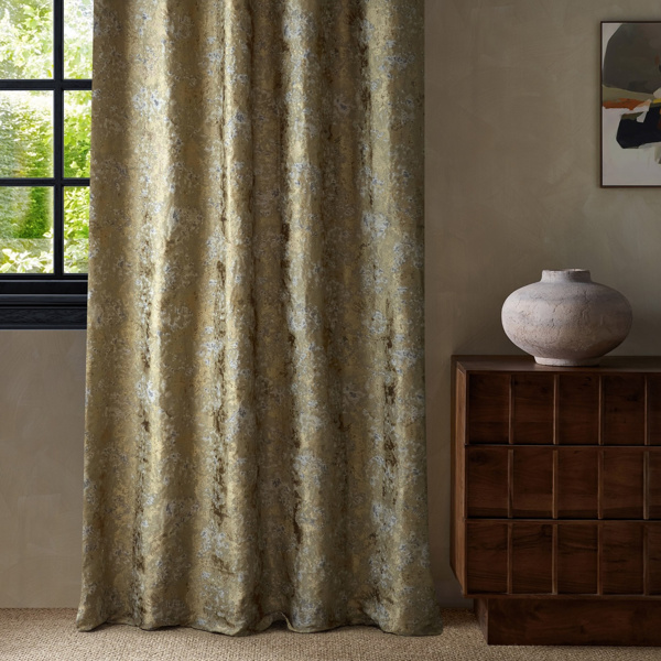 Aconite Steel/Chalk Fabric by Harlequin