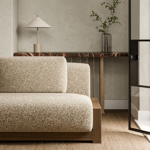Islay Sand Fabric by Harlequin
