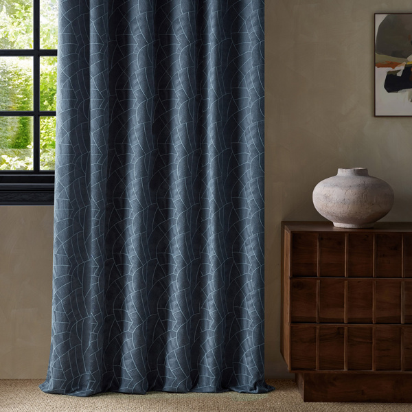 Avri Indigo/Sky Fabric by Harlequin