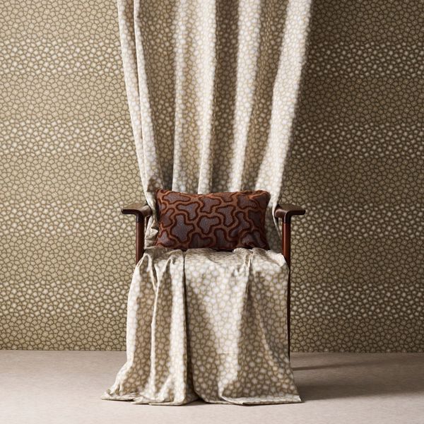 Molten Amber/Topaz Fabric by Harlequin