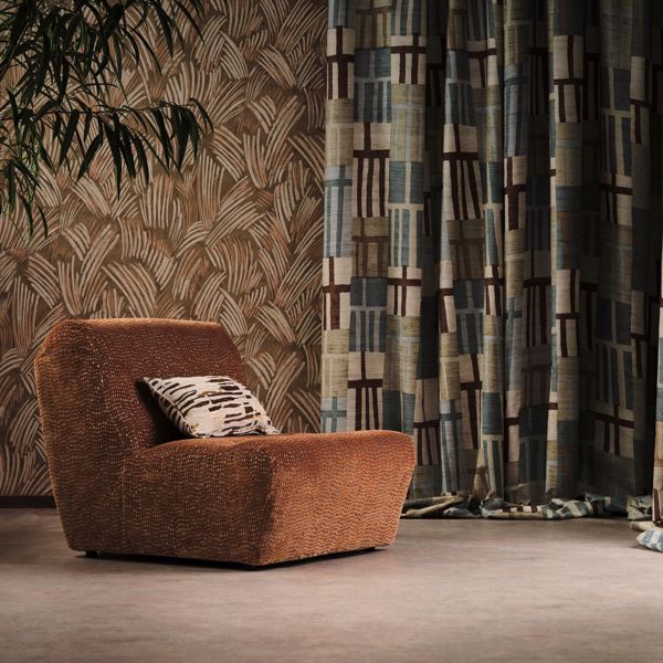 Glyph Limonite/Sunstone Wallpaper by Harlequin