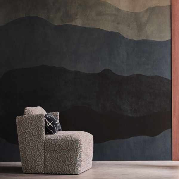 Molten Quartz/Jasper Fabric by Harlequin